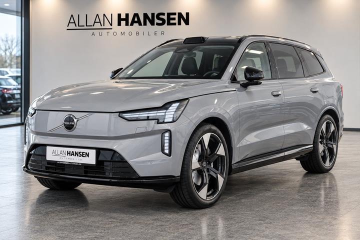 Grå Volvo EX90 fra 2025