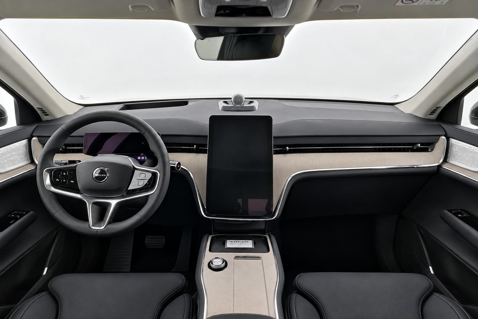 Grå Volvo EX90 fra 2025