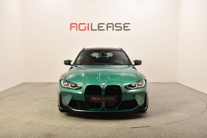 Grøn BMW M3 fra 2024