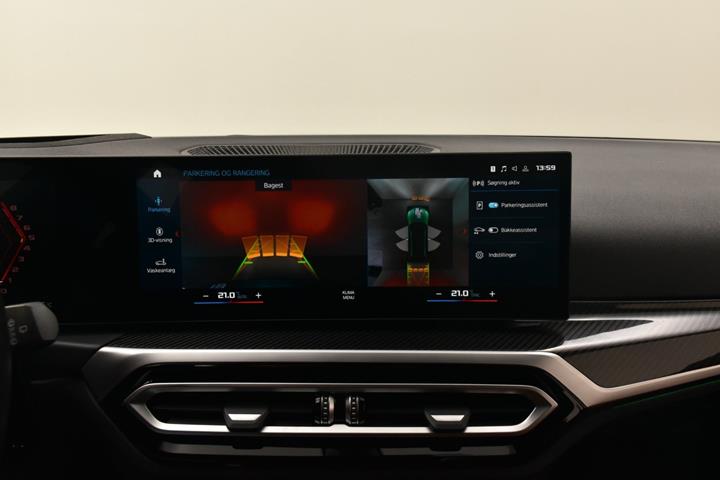 Grøn BMW M3 fra 2024