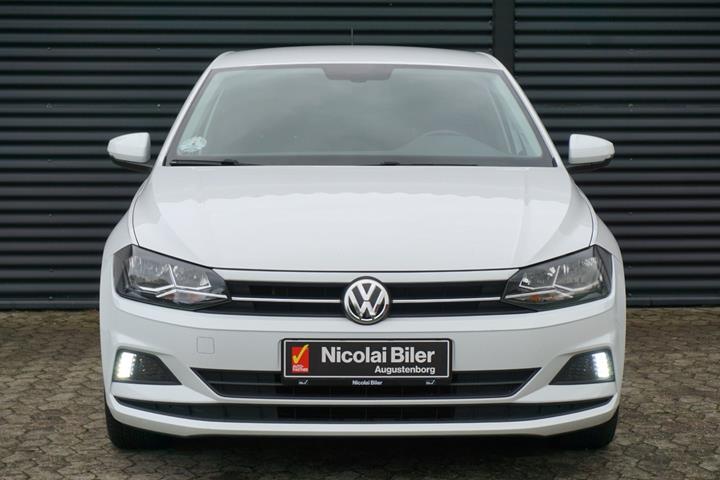 Hvid VW Polo fra 2018