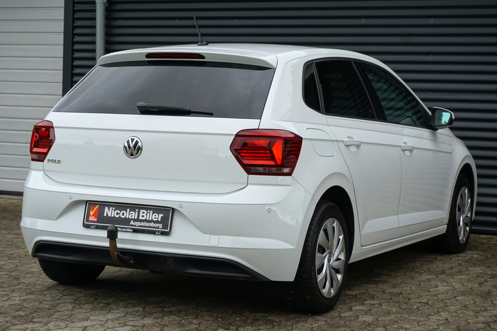 Hvid VW Polo fra 2018