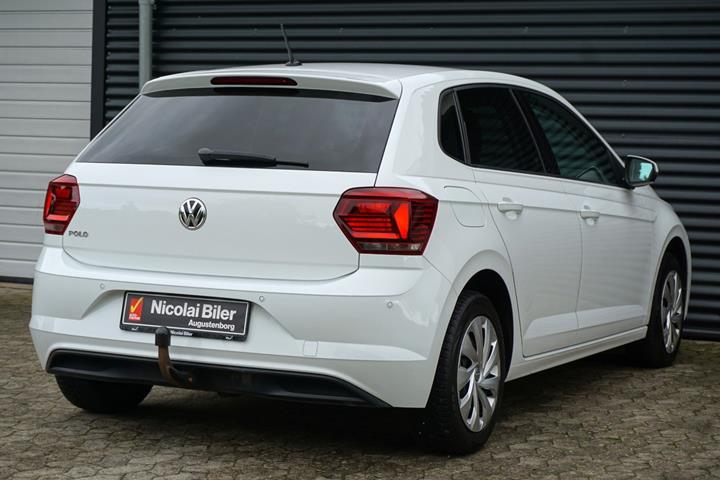 Hvid VW Polo fra 2018