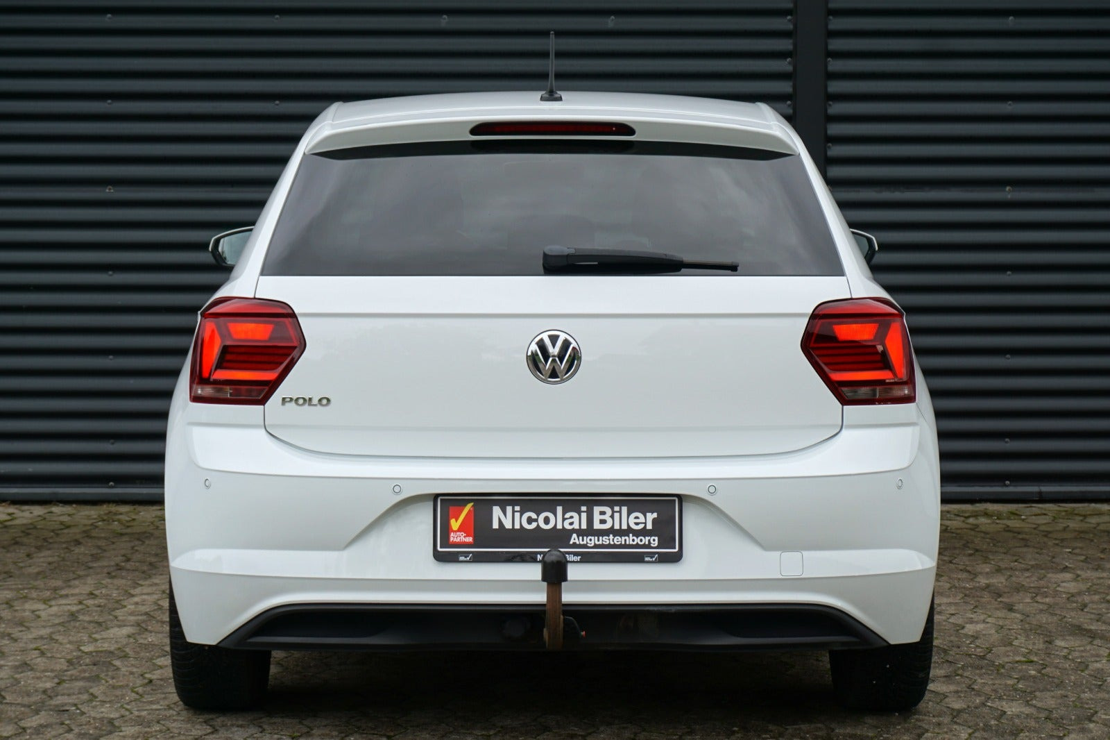 Hvid VW Polo fra 2018