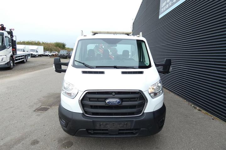 Hvid Ford Transit 350 L3 Chassis fra 2020