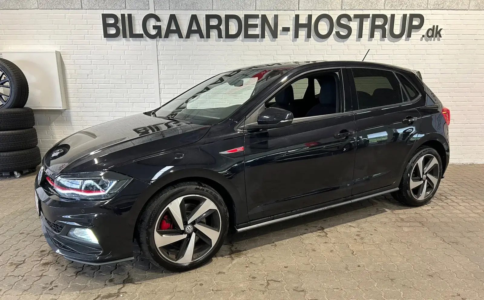 Sort VW Polo fra 2019