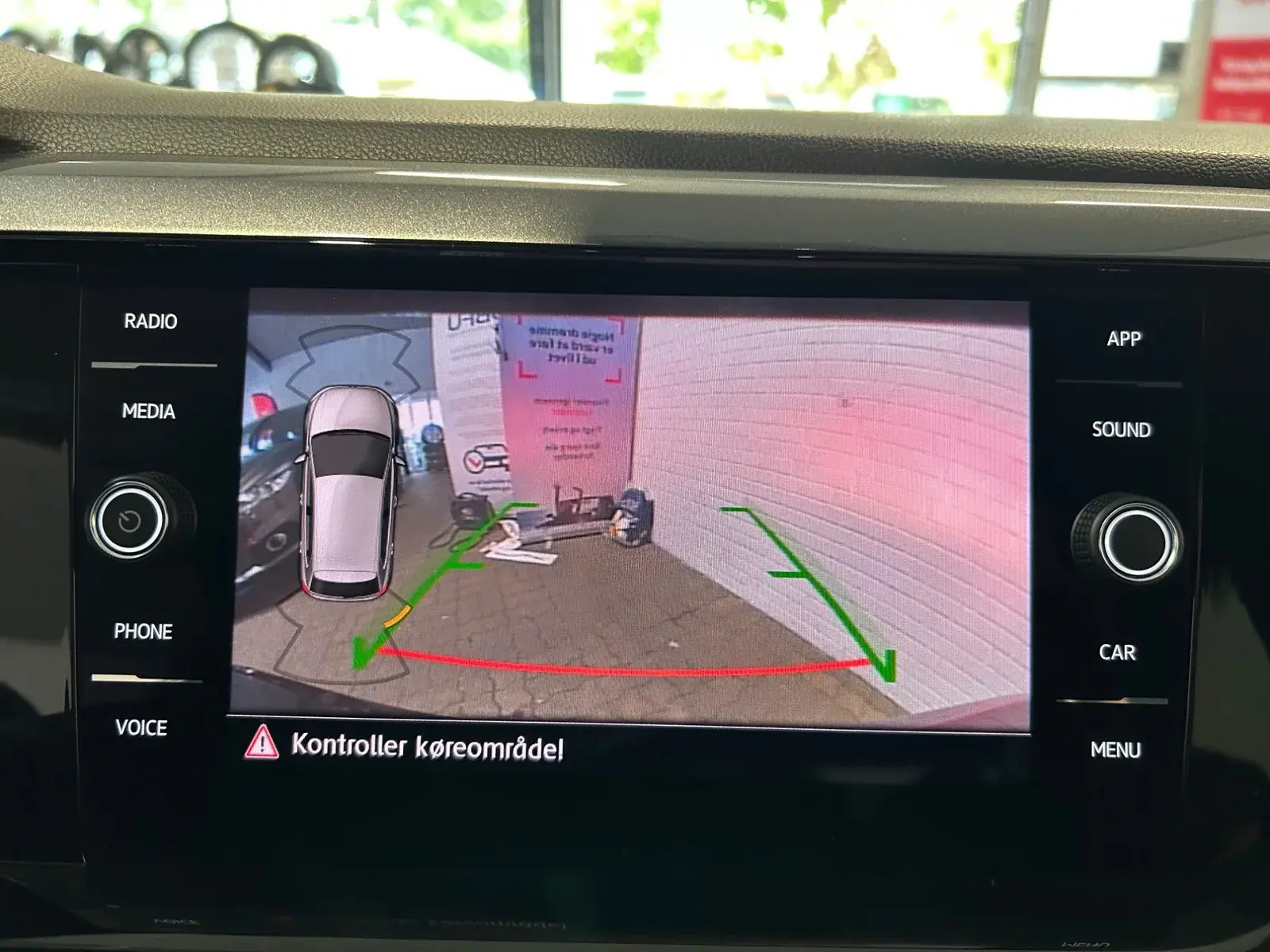 Sort VW Polo fra 2019