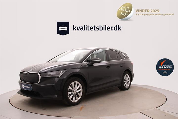 Sort Skoda Enyaq fra 2023