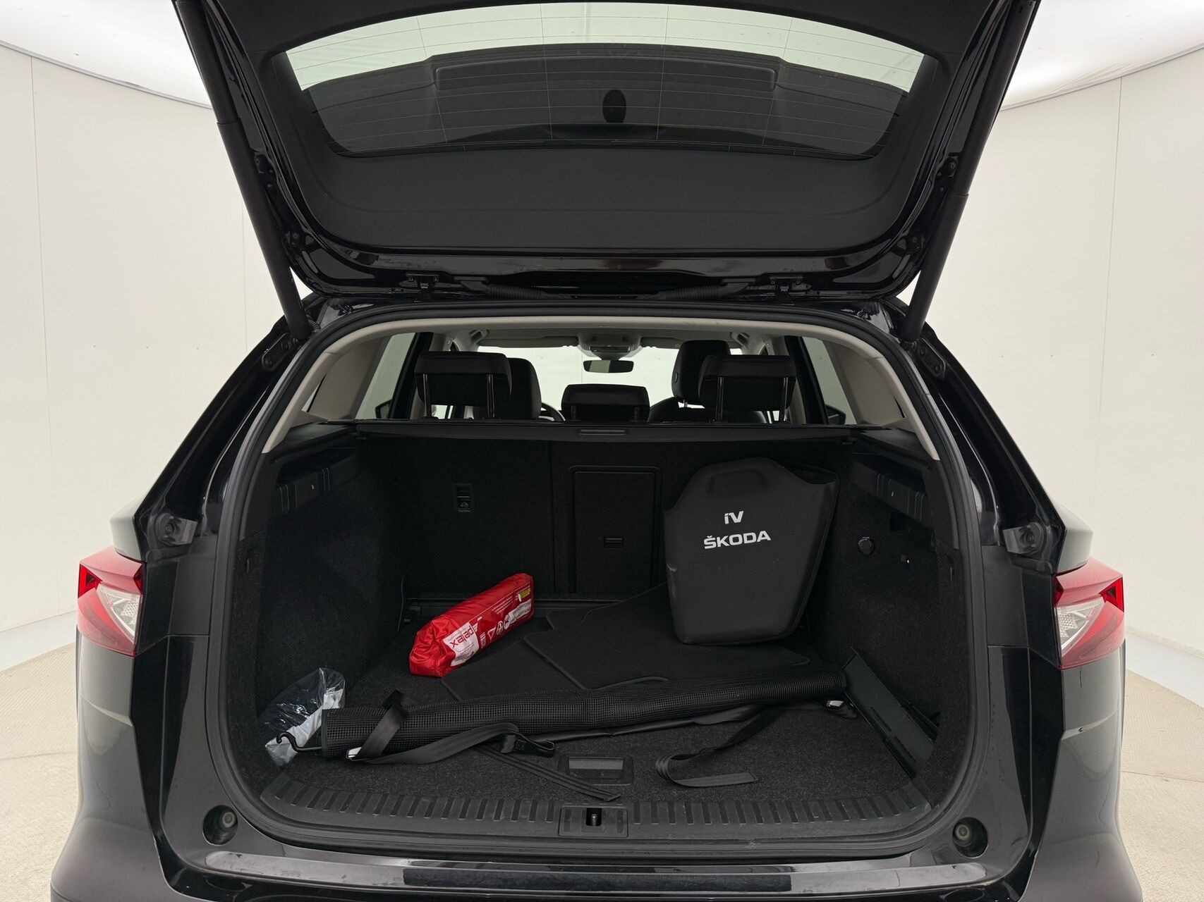 Sort Skoda Enyaq fra 2023