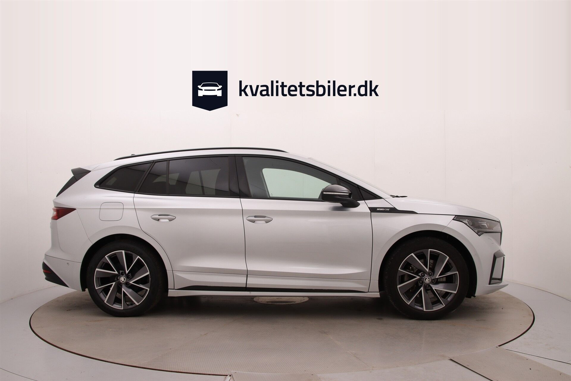 Sølv Skoda Enyaq fra 2022