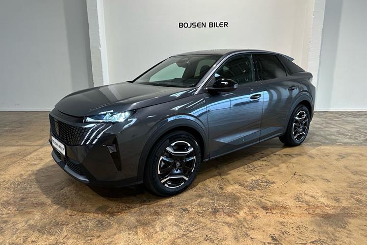Sort Peugeot e-3008 fra 2025 set udefra