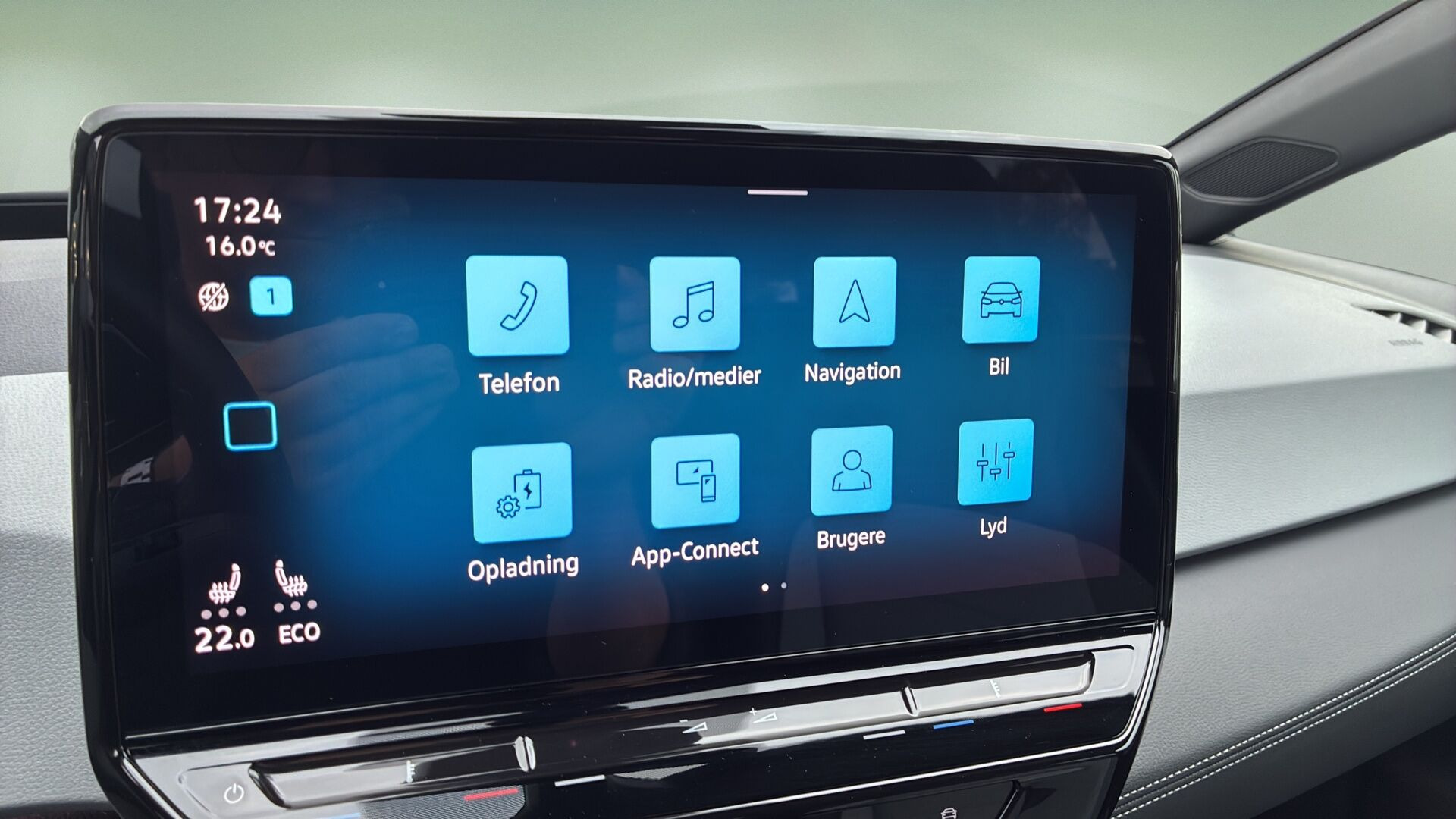 Grå VW ID.3 fra 2024