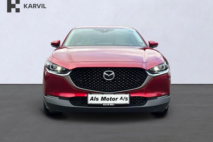 Rød Mazda CX-30 fra 2021