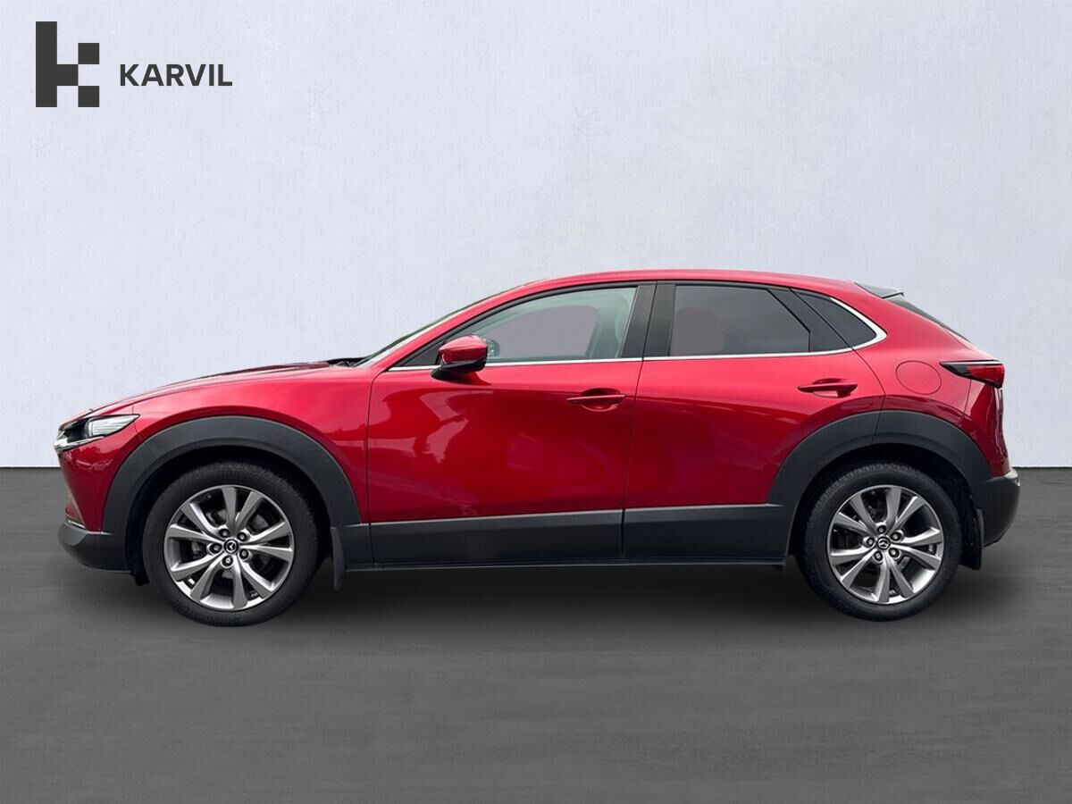 Rød Mazda CX-30 fra 2021