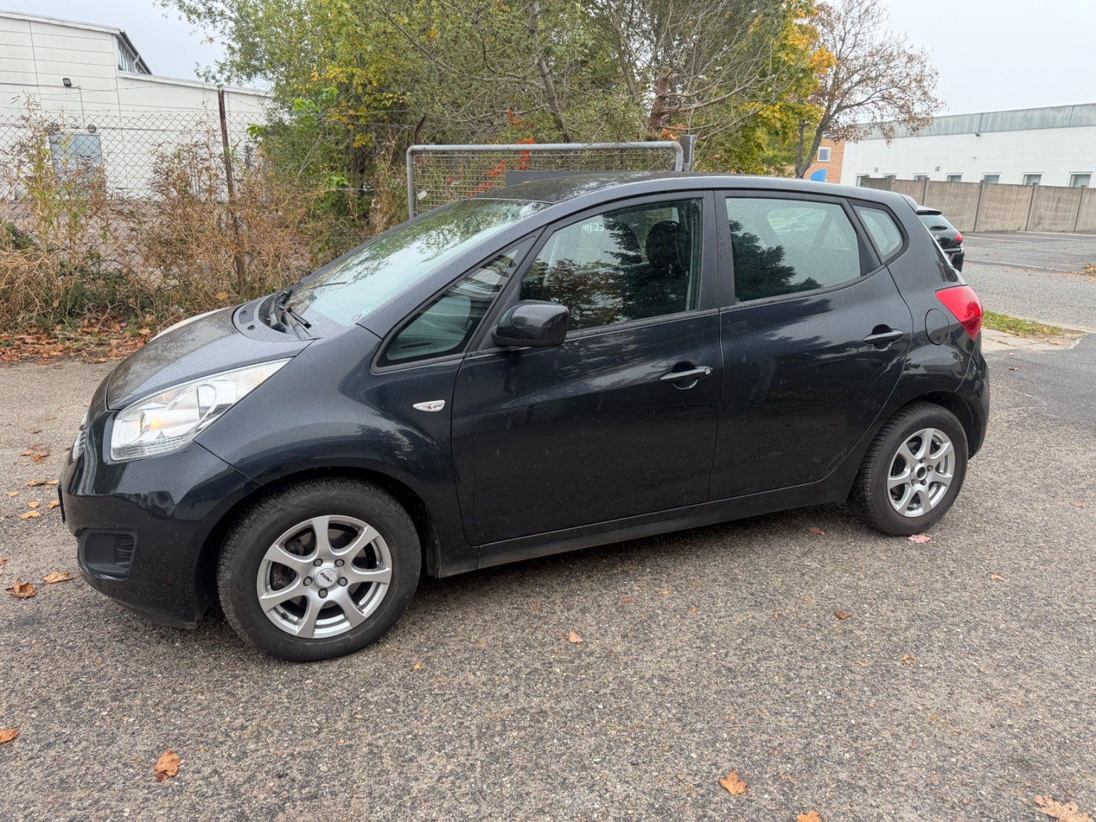 Grøn Kia Venga fra 2011