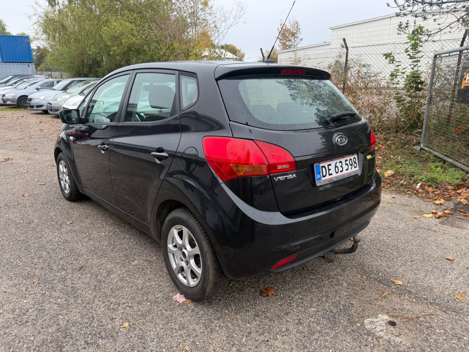 Grøn Kia Venga fra 2011