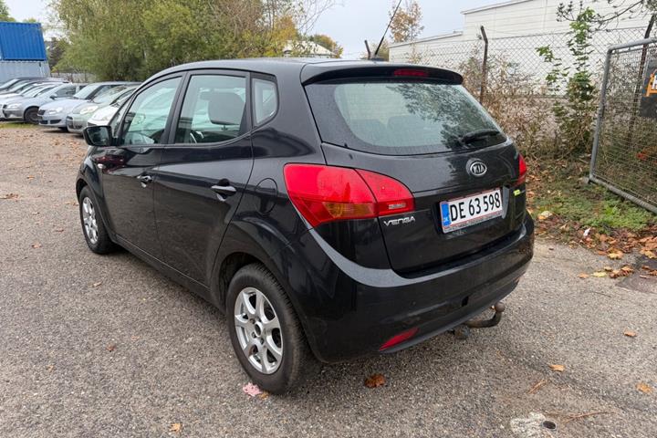 Grøn Kia Venga fra 2011