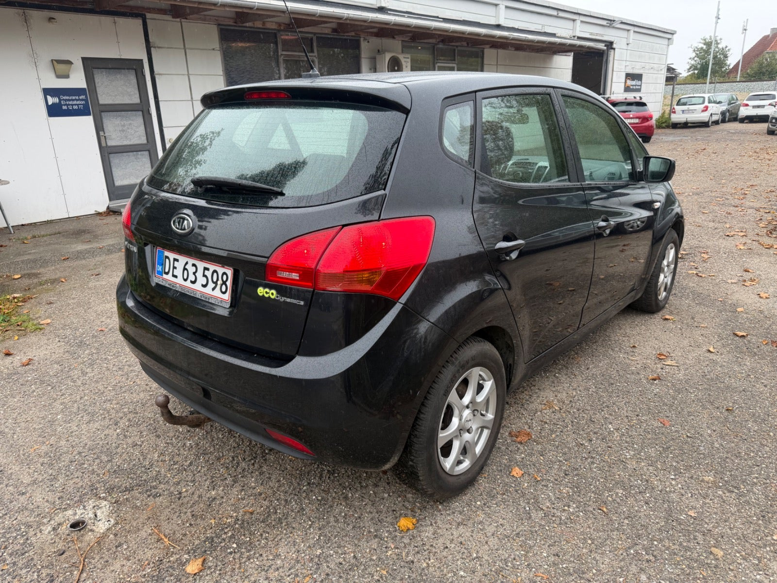 Grøn Kia Venga fra 2011