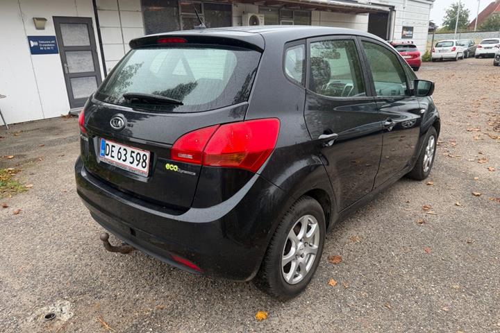 Grøn Kia Venga fra 2011
