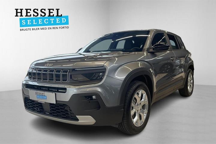 Grå Jeep Avenger fra 2025
