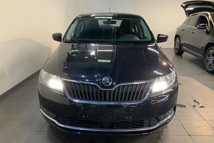 Sort Skoda Rapid fra 2019