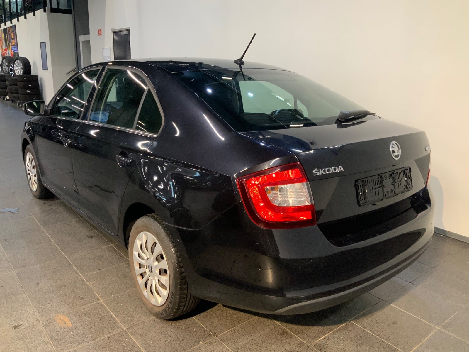 Sort Skoda Rapid fra 2019