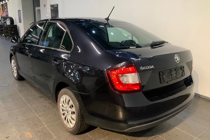 Sort Skoda Rapid fra 2019