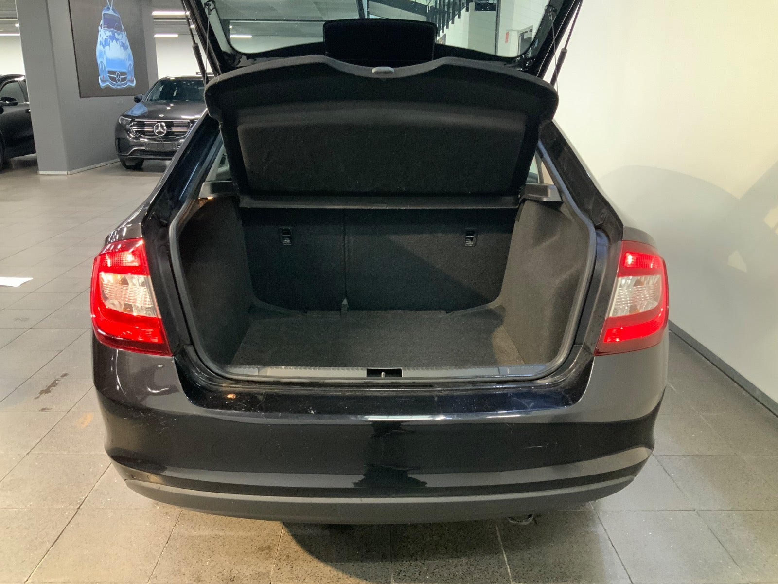 Sort Skoda Rapid fra 2019