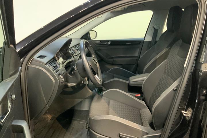 Sort Skoda Rapid fra 2019