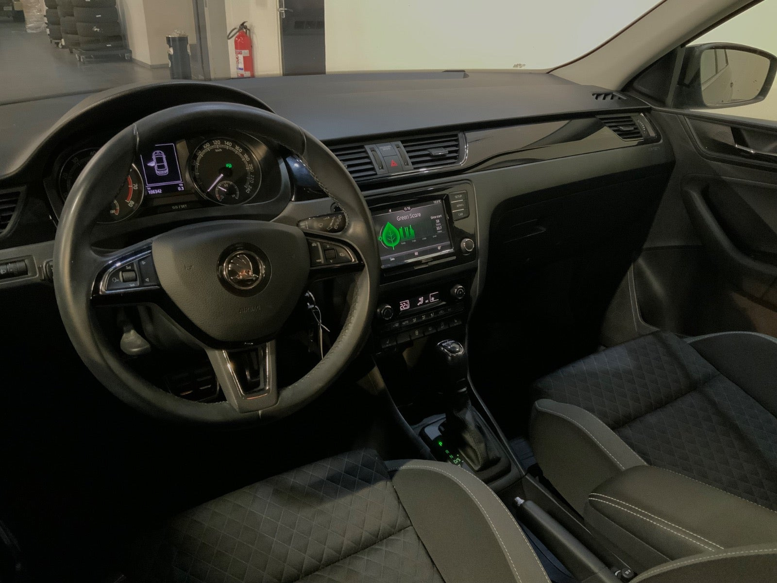Sort Skoda Rapid fra 2019