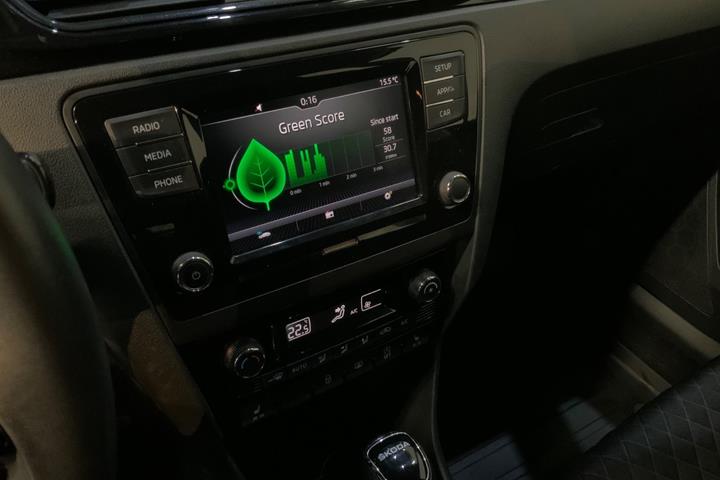 Sort Skoda Rapid fra 2019