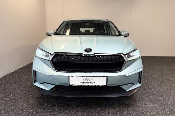 Grøn Skoda Enyaq fra 2023
