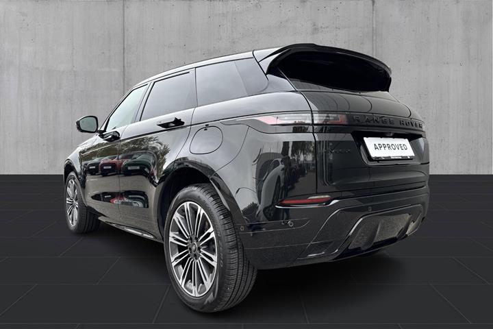 Sort Land Rover Range Rover evoque fra 2024