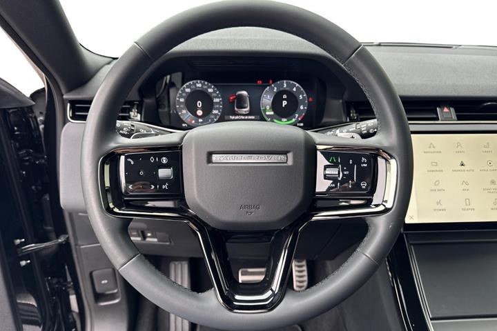 Sort Land Rover Range Rover evoque fra 2024