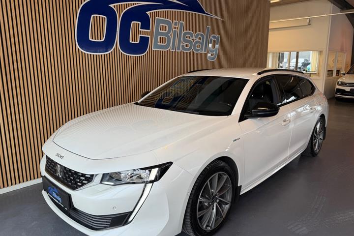 Hvid Peugeot 508 fra 2020