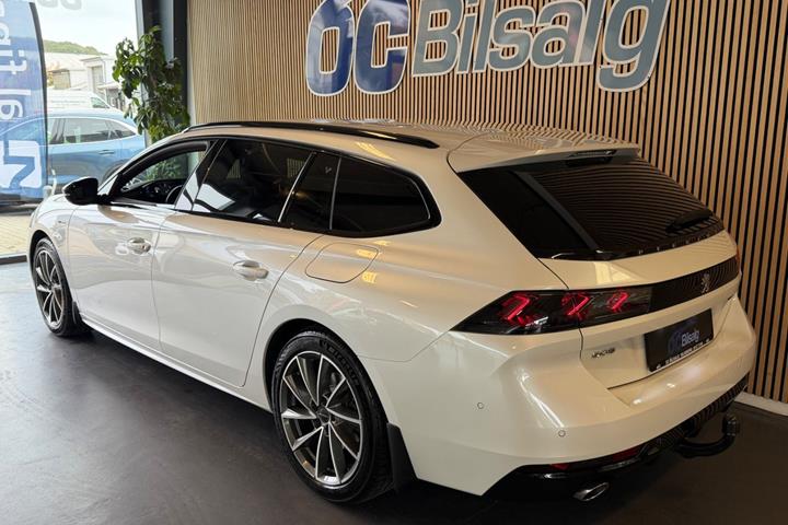 Hvid Peugeot 508 fra 2020