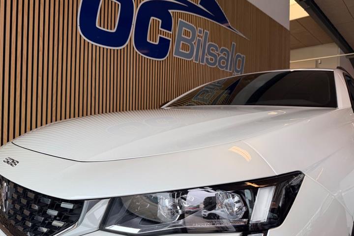 Hvid Peugeot 508 fra 2020