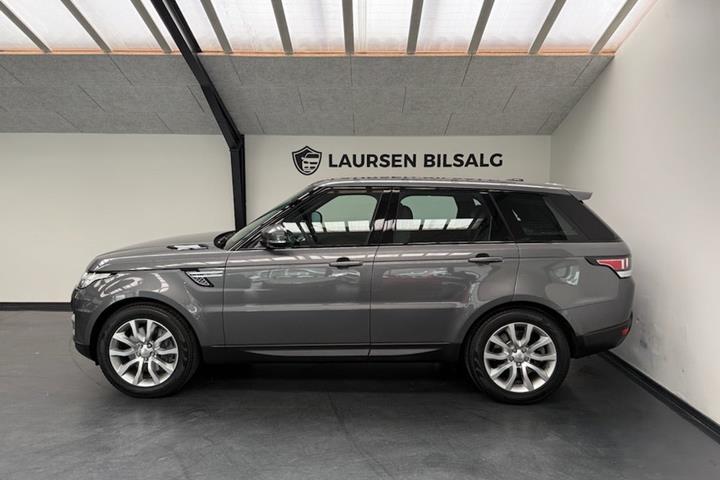Grå Land Rover Range Rover sport fra 2014