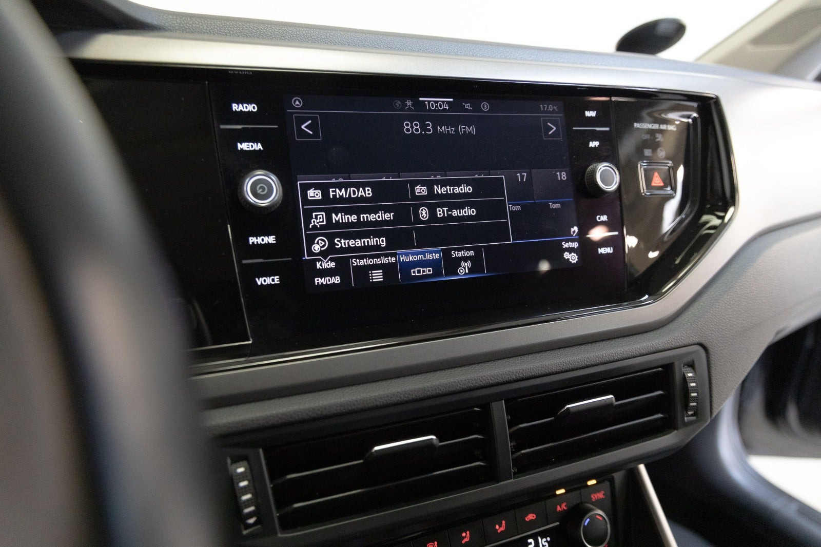 Sort VW Polo fra 2021