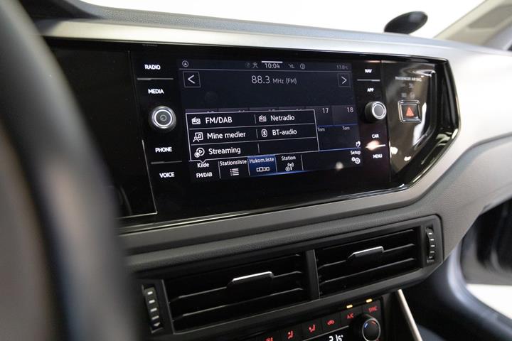 Sort VW Polo fra 2021