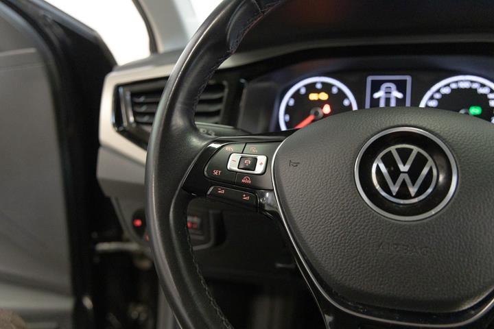 Sort VW Polo fra 2021