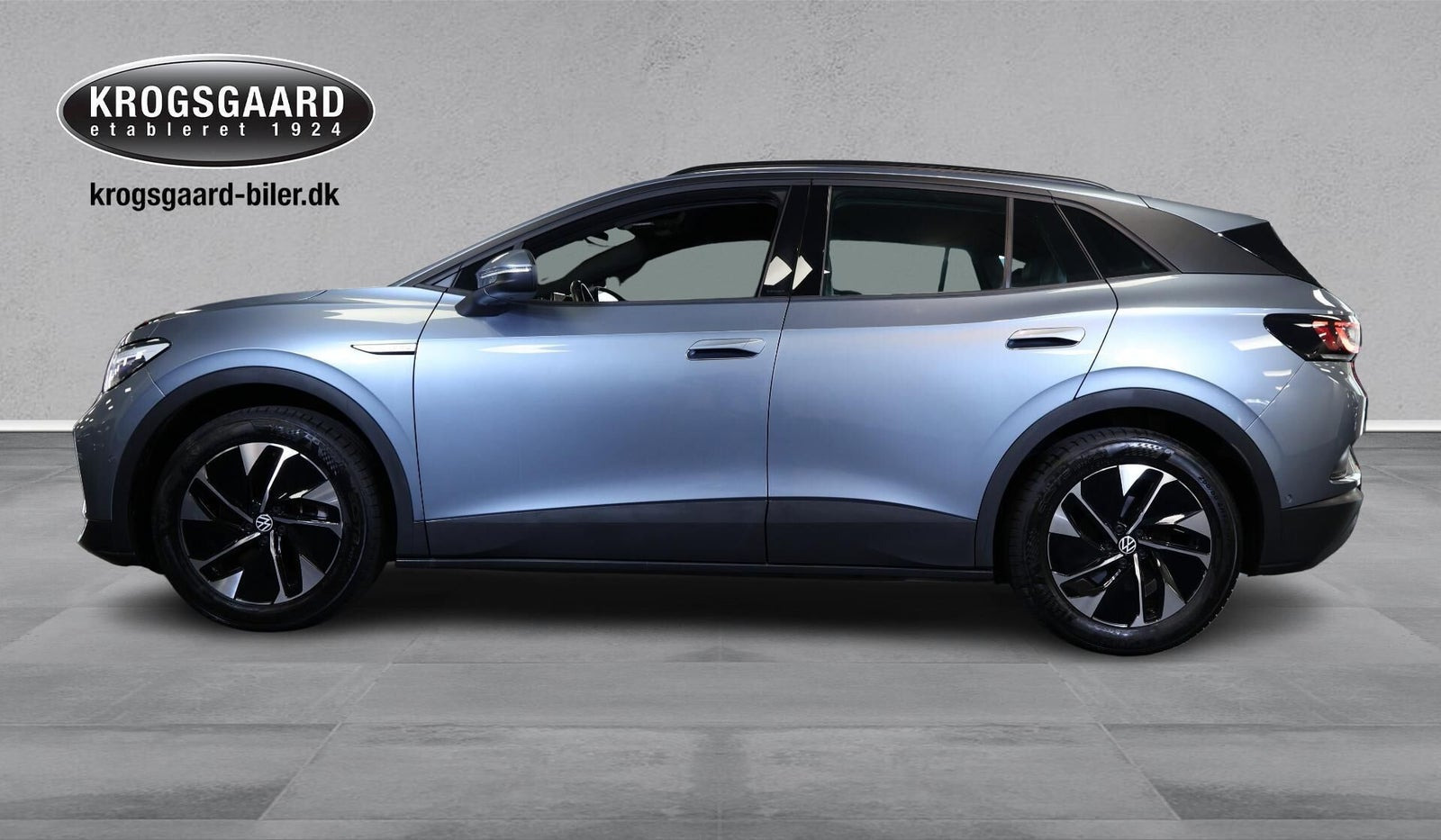 Blå VW ID.4 fra 2023