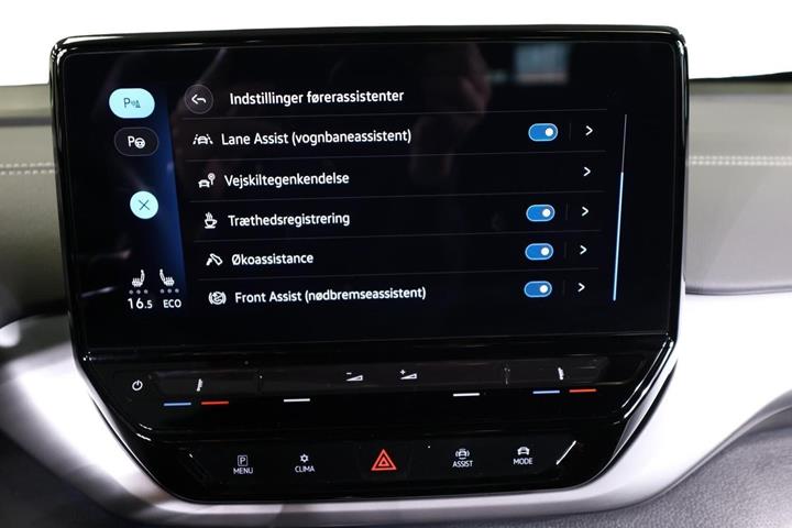 Blå VW ID.4 fra 2023
