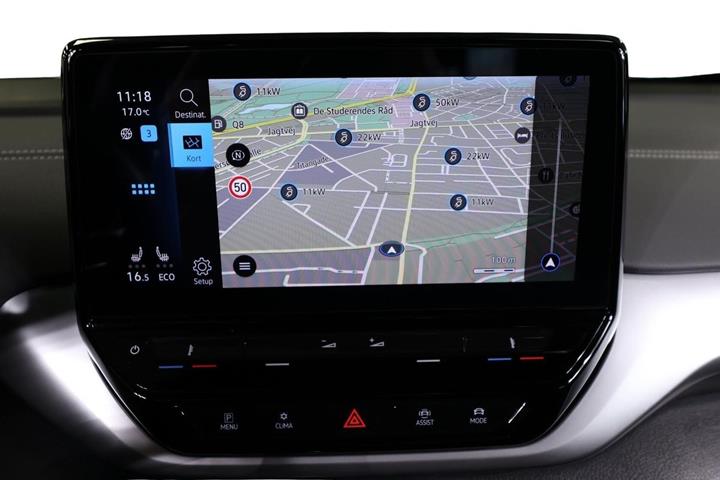 Blå VW ID.4 fra 2023