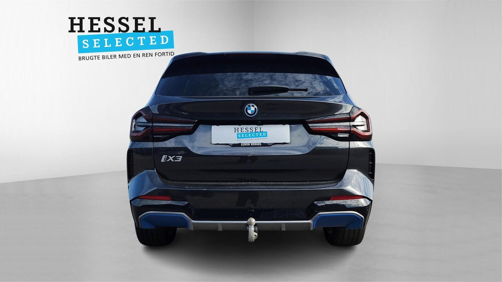 Grå BMW iX3 fra 2023