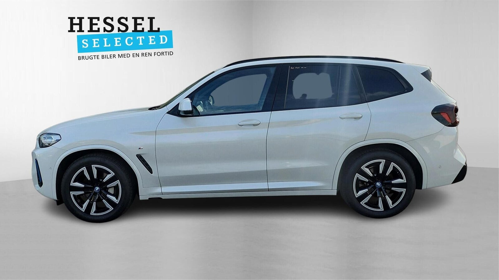Hvid BMW iX3 fra 2022