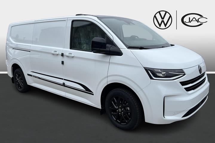 Hvid VW Transporter fra 2026