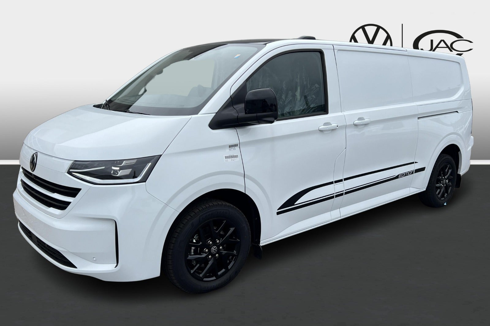 Hvid VW Transporter fra 2026