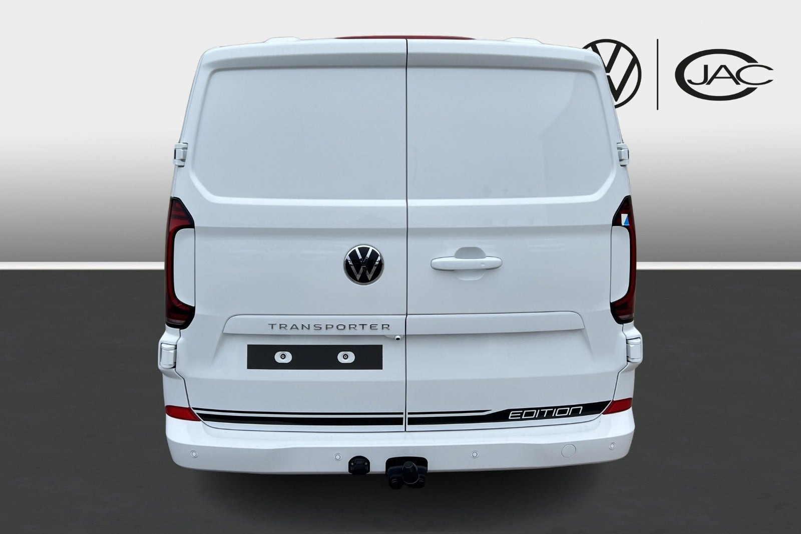 Hvid VW Transporter fra 2026