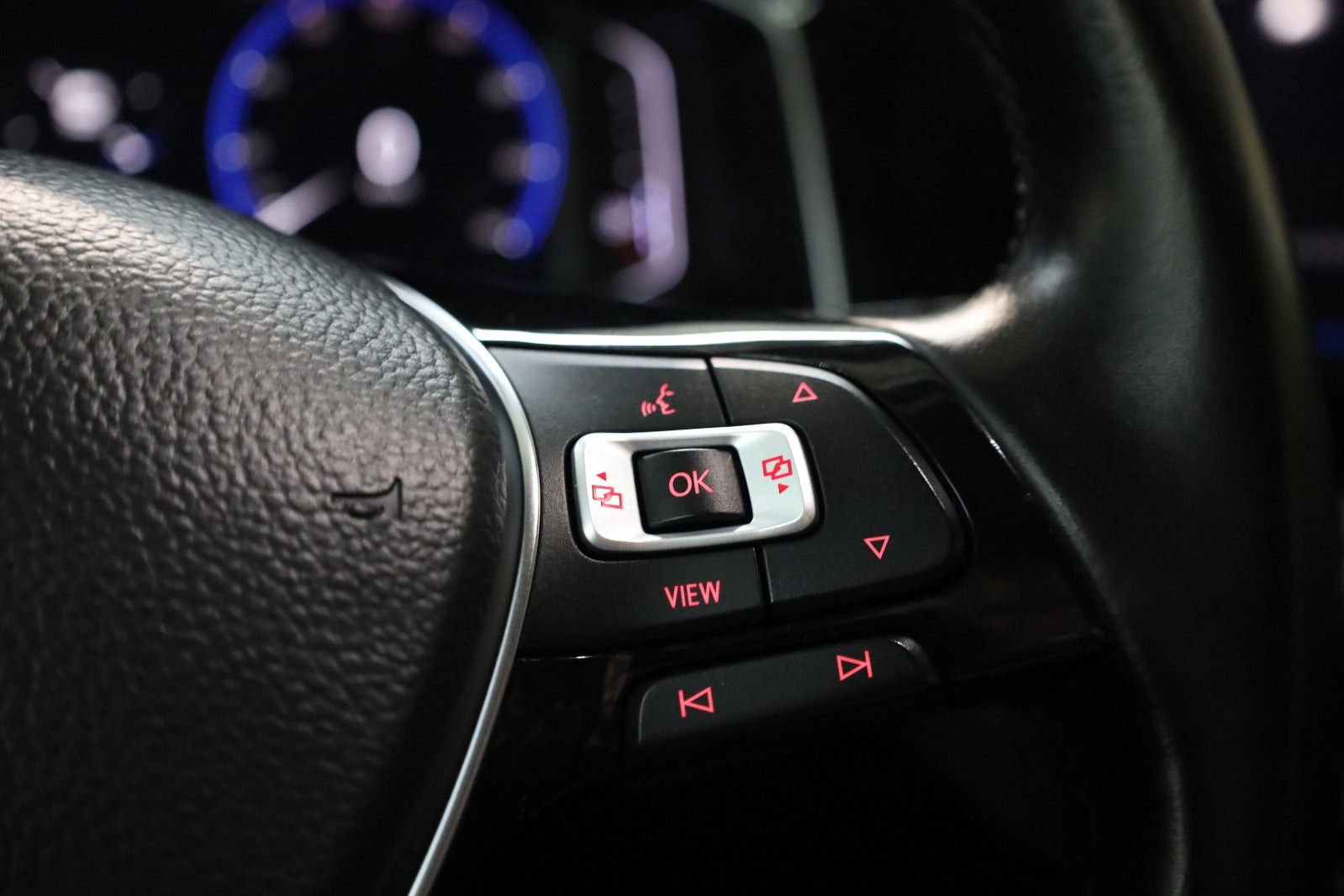 Sort VW Polo fra 2018